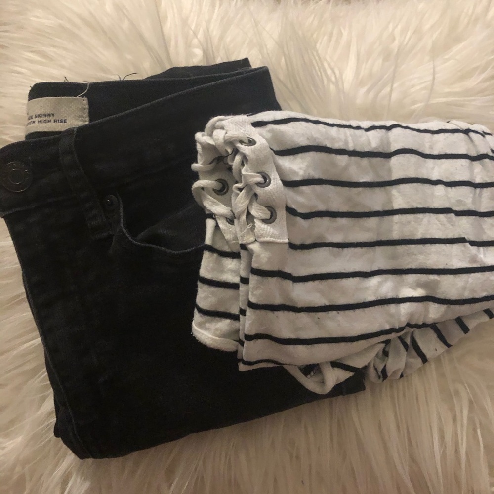 jeans & shirt